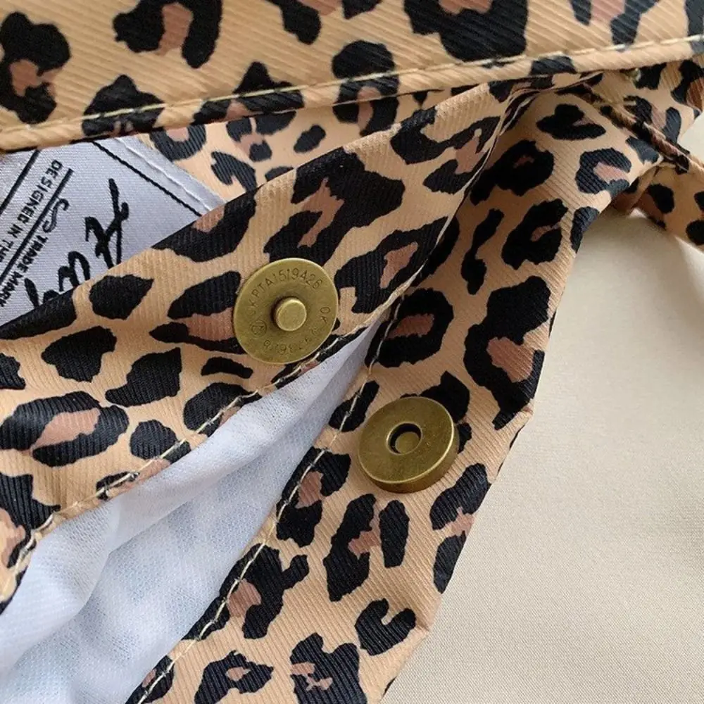 grand sac fourre tout décontracté pour femme, sac en toile léopard, sac à provisions, sac à main imprimé étudiant, chic, initié, nouveau