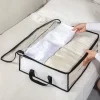 sac de rangement de couette sous le lit, sac de couette pliable, boîte de rangement de vêtements de garde robe, organisateur anti poussière, sac de rangement de couette de grande capacité