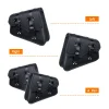 sacoches latérales de moto en cuir, sac de selle, outil de rangement de bagages latéraux pour honda, suzuki, yamaha, poudres, universel