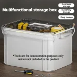 Mallette à outils de grande capacité, boîtes de rangement pour outils conseillers, valise d&rsquo;entretien d&rsquo;électricien, équipement de pêche, outils d&rsquo;évaluation, emballage