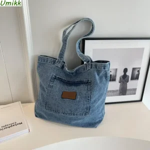 Sac à main en denim de créateur de luxe pour femmes, sac à main pour femmes, pochette Fashionalbe, sac à main vintage simple pour voyage de bureau