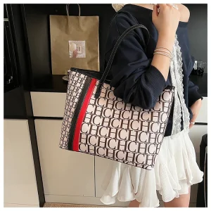 ​ ​ Sac fourre-tout de styliste pour femmes, nouveau sac à bandoulière classique de grande capacité, mode luxe, poignée supérieure, bourse de haute qualité ​ ​