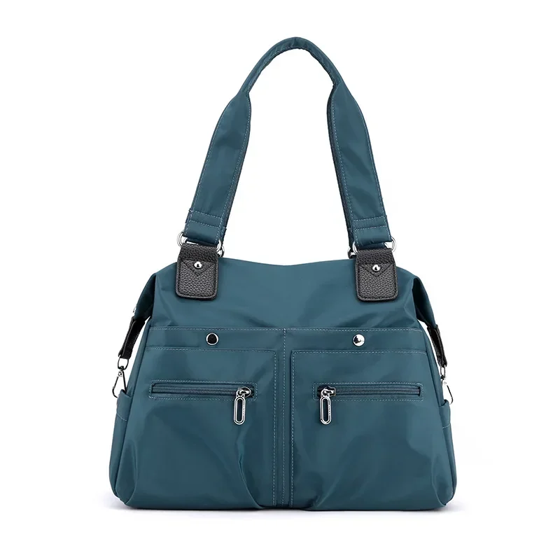 sac fourre tout en nylon imperméable pour femme, sac à main initié, grande capacité, shopping, sac à bandoulière, sacs de messager pour femme, sacs à main