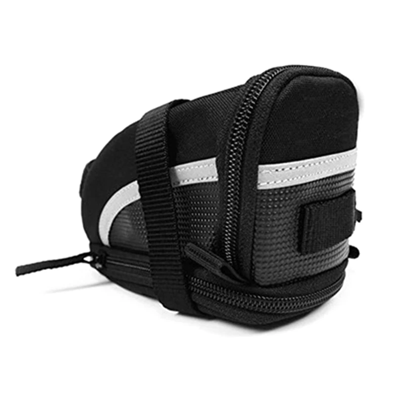 Y67A-sac de selle de vélo-sac de siège à sangle réfléchissant et étanche pour les essentiels du cyclisme, le rangement du siège de vélo Y67A-sac de selle de vélo-sac de siège à sangle réfléchissant et étanche pour les essentiels du cyclisme, le rangement du siège de vélo