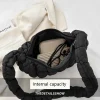 sacs à bandoulière plissés matelassés pour femmes sac rembourré sacs à main en nylon sac à main seau bulles de nuage hobo puffer sac fourre tout en nylon bolsas
