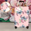 disney stitch – valise légère, protection de bagage, adaptée aux hommes et aux femmes, équipement essentiel de voyage