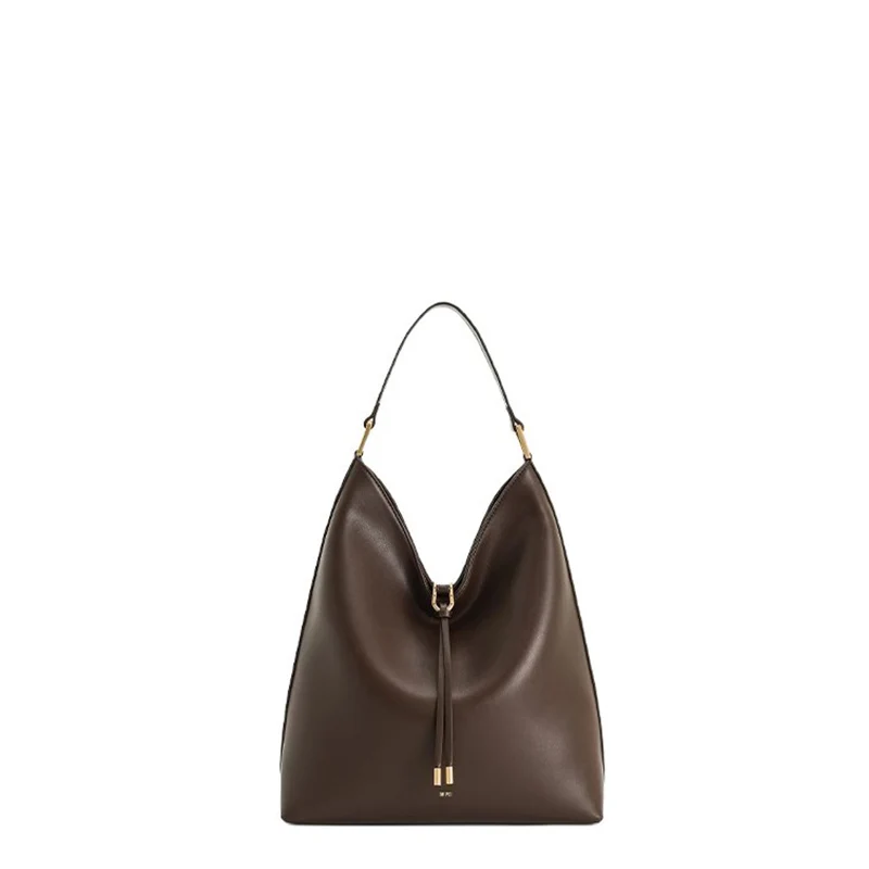 Nouveau sac seau à main pour femmes d’automne et d’hiver, sac sous les bras à une épaule à dos délavé de grande capacité Nouveau sac seau à main pour femmes d’automne et d’hiver, sac sous les bras à une épaule à dos délavé de grande capacité