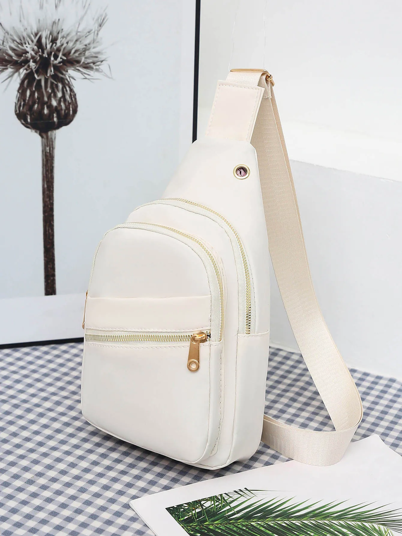 sac de poitrine femmes sacs à bandoulière bandoulière décontracté multi poches fronde messager sacs à bandoulière en plein air voyage déplacements sacoche sacs