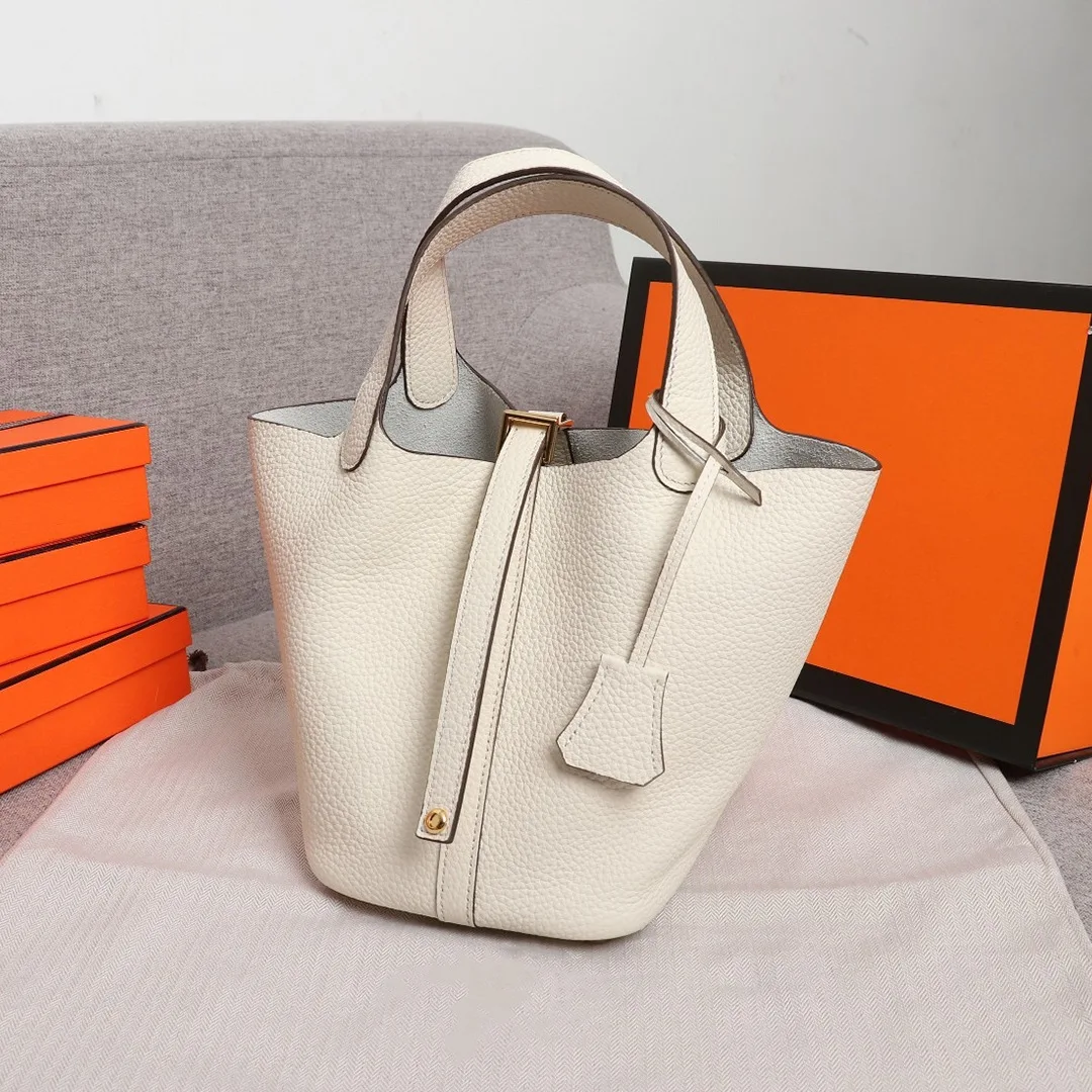 sac seau classique, sac à main à la mode, sac de maquillage intégré, nouveau sac pour femmes tendance et polyvalent, sac de transport