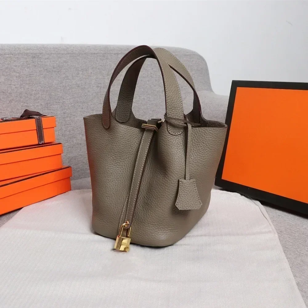 sac seau classique, sac à main à la mode, sac de maquillage intégré, nouveau sac pour femmes tendance et polyvalent, sac de transport