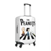 housse de bagage personnalisée the peanuts, housse de protection élastique pour valise de voyage s noopys, combinaison pour 18 32 pouces