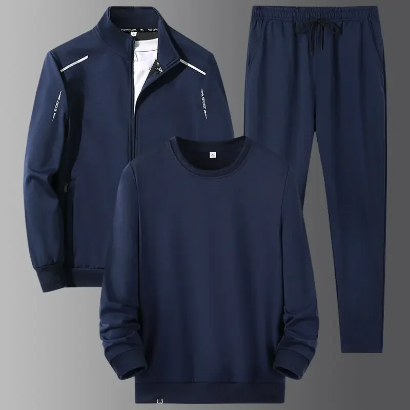 8XL hommes survêtements unisexe Jogging costume marque de mode 3 pièces ensemble survêtement hommes printemps automne mode sweats à capuche pantalons de survêtement 8XL hommes survêtements unisexe Jogging costume marque de mode 3 pièces ensemble survêtement hommes printemps automne mode sweats à capuche pantalons de survêtement
