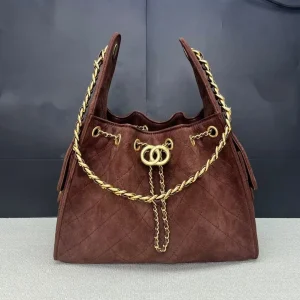 Sac seau Hobo galets pour femmes, sac à bandoulière minimaliste, sac à main à la mode, 2025 Sac seau Hobo galets pour femmes, sac à bandoulière minimaliste, sac à main à la mode, 2025