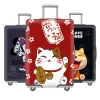 Housse de protection pour valise à roulettes, housse de protection élastique pour bagages, dessin animé 3D, 19-32 pouces, accessoires de voyage