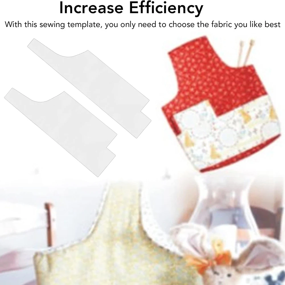 sac fourre tout matelassé pour la couture, pochoirs à motifs, outil de couture bricolage efficace, sac à provisions, modèle de panier