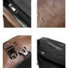 petits cartables rétro tendance pour hommes, sacs à bandoulière polyvalents pour les déplacements, nouveaux sacs de facteur à la mode pour garçons cool