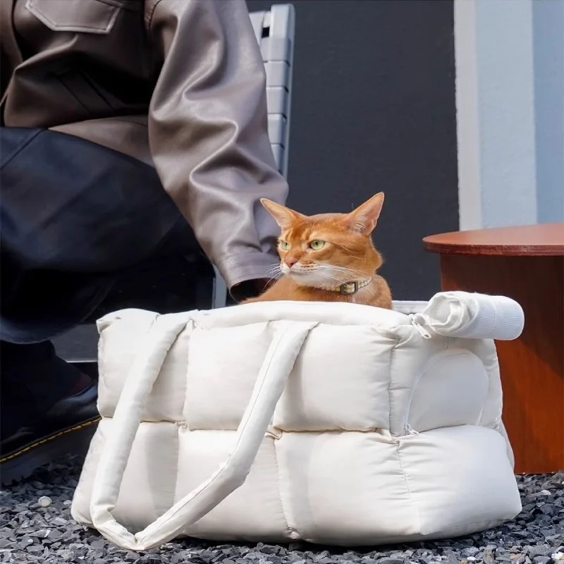 Sac de transport carré pour animaux de compagnie, siège de voyage Portable pour chats et chiens, sortie pour petits chiens, sac de transport respirant pour chat, fournitures pour animaux de compagnie Sac de transport carré pour animaux de compagnie, siège de voyage Portable pour chats et chiens, sortie pour petits chiens, sac de transport respirant pour chat, fournitures pour animaux de compagnie