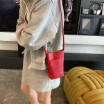 Sac à main à bandoulière élégant en cuir pour femmes, marque de luxe haut de gamme, célèbre styliste, Vintage, sac décontracté pour les déplacements quotidiens ​