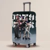 kpop demon hunters housse de protection pour bagages élastique multi tailles imprimé dessin animé tailles de valise universelles 