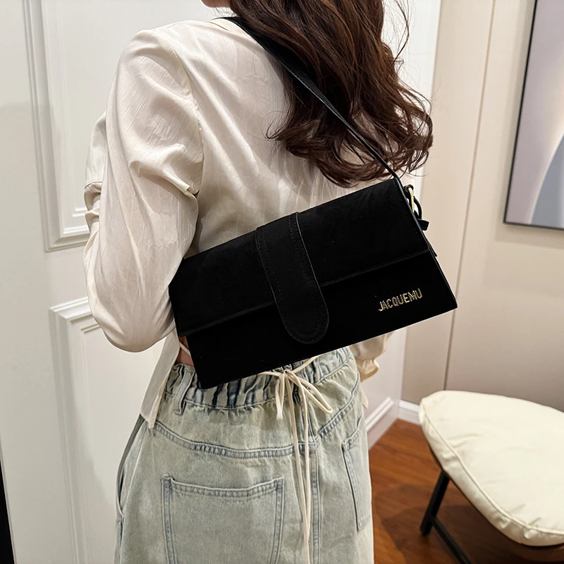 sac cartable élégant pour femmes, en cuir pu structuré, couleur classique avec boucle décorative, sangle réglable pour le travail