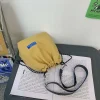 sac seau à cordon de serrage en nylon, sac de rangement décontracté de style coréen, sac à main assorti avec tout pour hommes, sac à bandoulière femme/homme