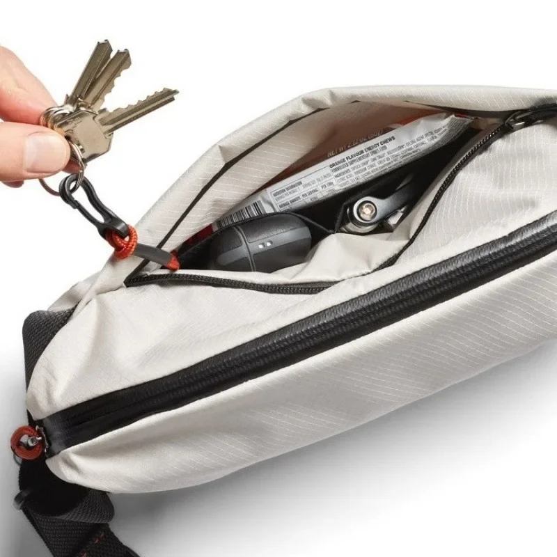 sac de poitrine portable léger de grande capacité, sac à bandoulière simple décontracté pour les déplacements et les voyages, sac à bandoulière de loisirs