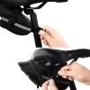sac de selle de vélo en nylon imperméable, sac de déclenchement de vélo de route de montagne, léger universel, fournitures d'équitation en plein air, sac de rangement d'aileron