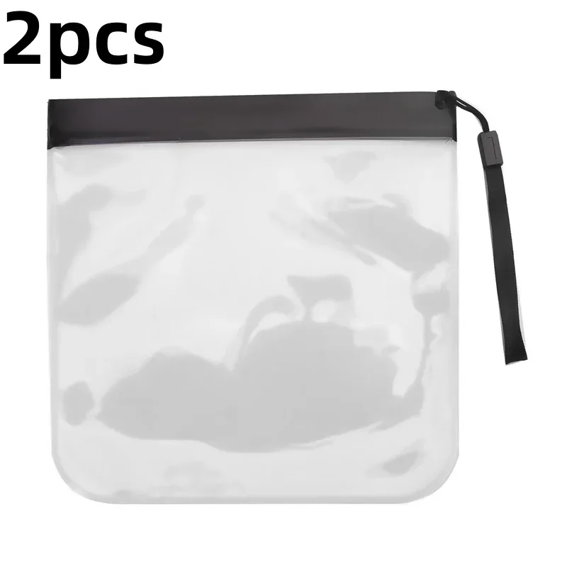 1/2/4 pièces bagages transparent voyage utilisation étanche vol maquillage étanche pour les femmes réutilisable aéroport sécurité sac de rangement