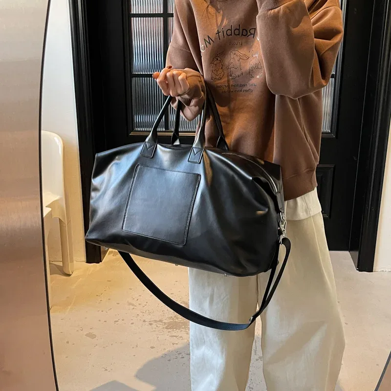 sacs à bandoulière à la mode pour femmes sac de voyage portable grande capacité sac à aisselles simple bagage à main sac de sport сумка sac