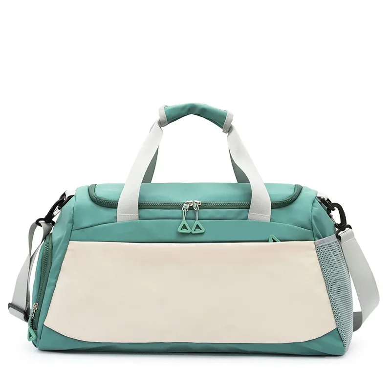 sac de sport multi-poches, sac de sport polyvalent imperméable avec poche de séparation humide/sec, sac de voyage grande capacité