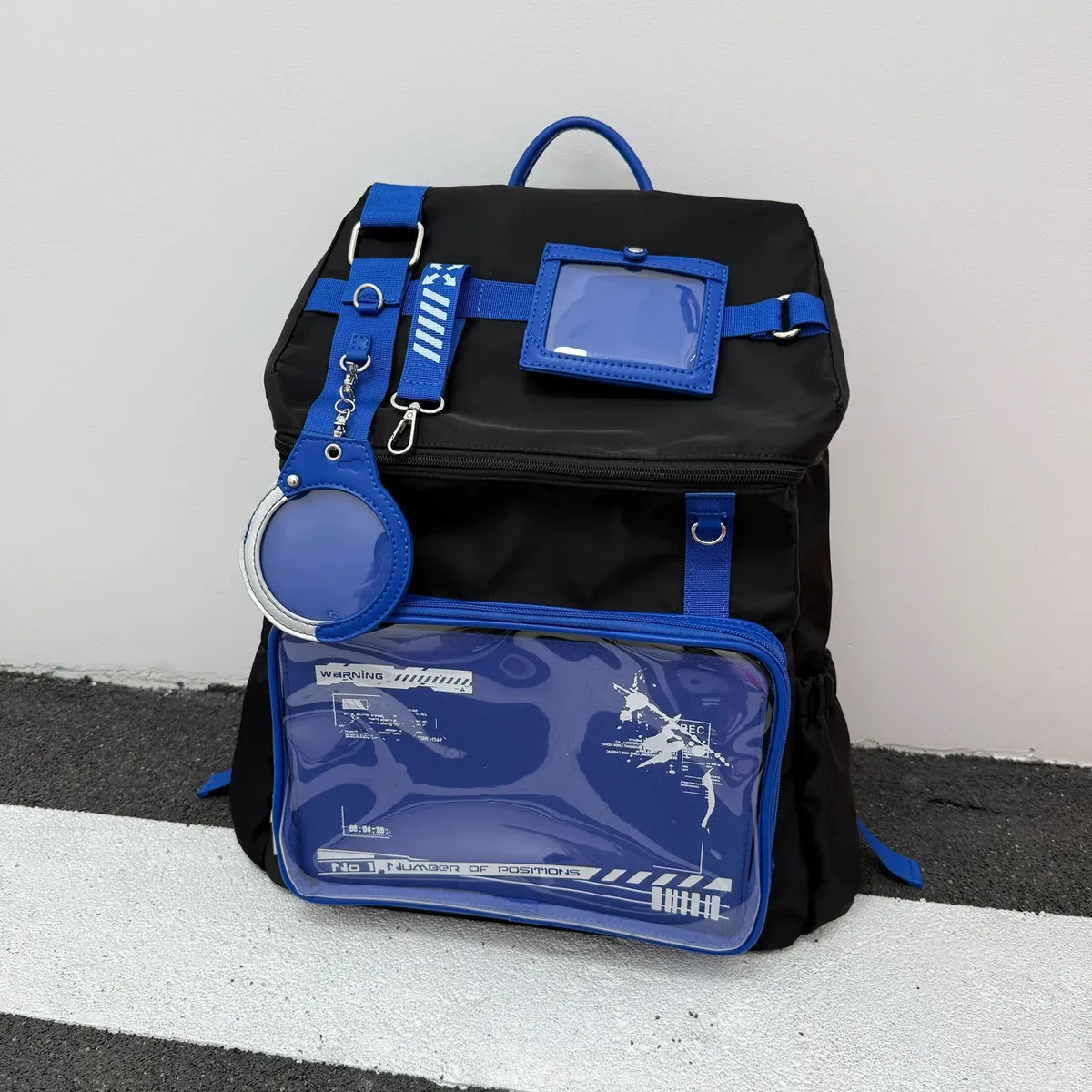 sac d'ordinateur 16 pouces de style académique japonais, grande capacité, polyvalent pour étudiants, loisirs et voyages, sac à bandoulière ergonomique