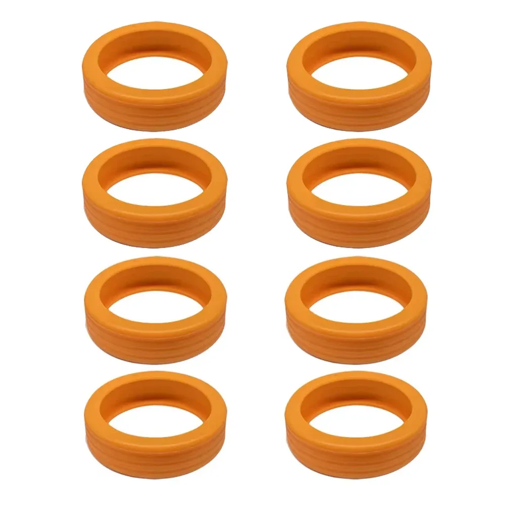 8 protections de roulettes de valise en silicone, réduisant le bruit, accessoires de voyage pour chariot
