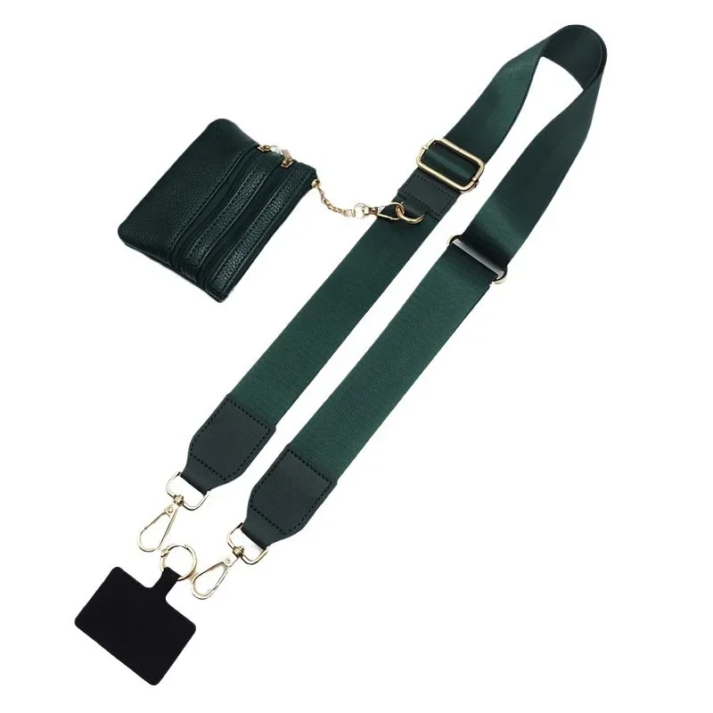 lanière de téléphone portable tendance, large sangle d'épaule amovible, sac de changement, sangle de poignet, sacoche asymétrique, accessoires, nouvelle collection