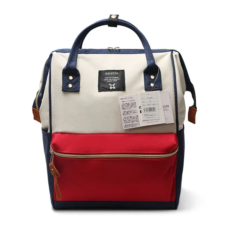 Sacs à dos d'école Oxford de Style japonais pour adolescentes garçons sac à dos Vintage sac d'université femmes léger un anneau sac à dos mignon