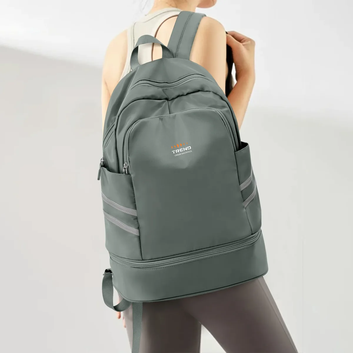 sac à dos de voyage étanche avec compartiment à chaussures pour hommes et femmes, sacs d'escalade, sac à dos de sport en nylon, sac de natation de fitness