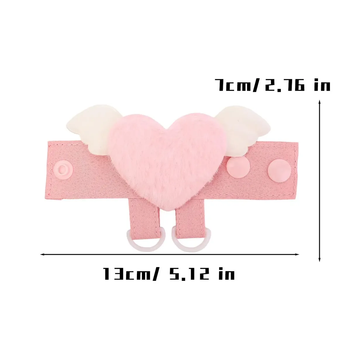accessoire de sac pour filles : crochet d'extension y2k mignon pour sac, avec poupée en peluche, étoile, cœur, ailes d'ange, protection anti-chute pour sac à dos, 12 pièces
