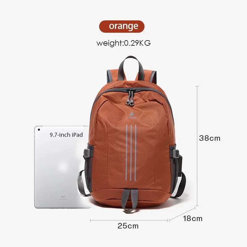 sac à dos léger et imperméable fouvor, sacs à dos décontractés pour le voyage, la randonnée, le trekking, l'école, pour femmes et hommes, 3057-04