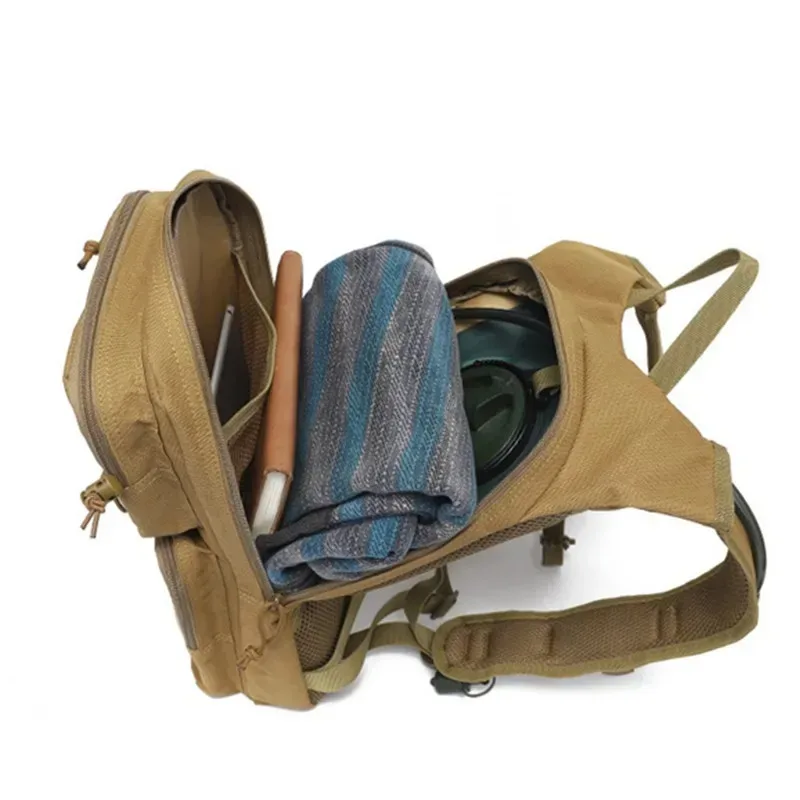 sac à dos tactique de grande capacité pour randonnée en plein air, camping, cyclisme, sac à dos de voyage multi-poches pour hommes et femmes