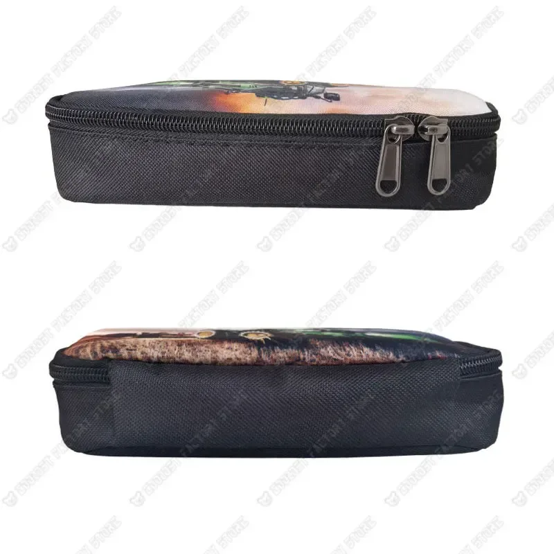 trousse de maquillage à motif de moto cool, trousse à crayons hurbike motor, trousse à cosmétiques pour adolescents, étuis à cosmétiques