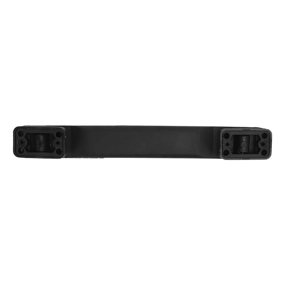 Poignée de bagage en plastique durable, 20cm, noire, poignée de traction pour bagages, remplacement de poignée de valise, 2 pièces