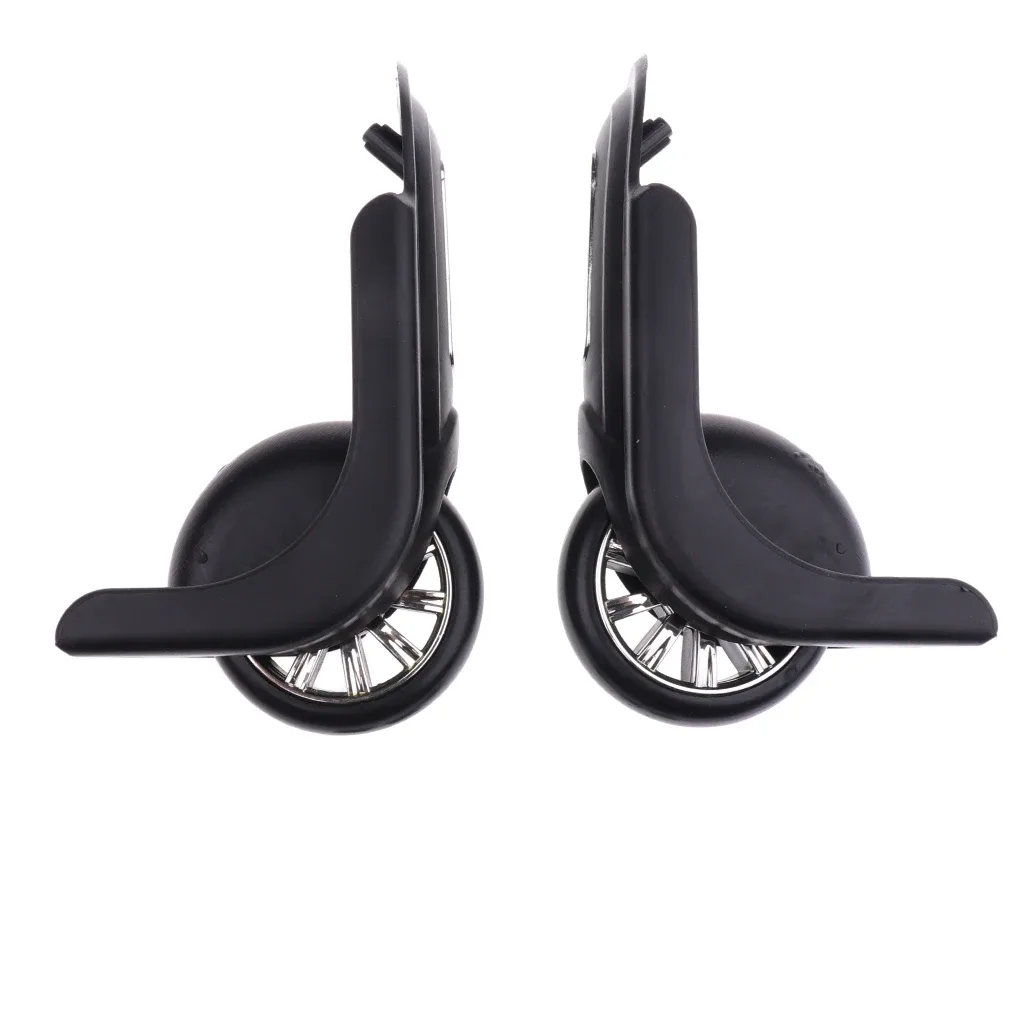 Couple de roulettes de réparation de bagages, remplacement pour valise, sacs de voyage, accessoires de roue de bagage