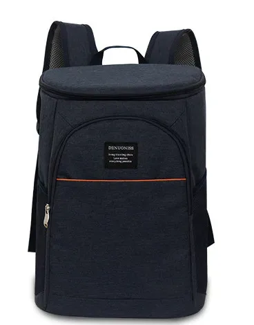 denuoniss 20l sac à dos isotherme thermique multicouche sac à dos isolé étanche sac anti-fuite pique-nique en plein air et ouvre-bouteille