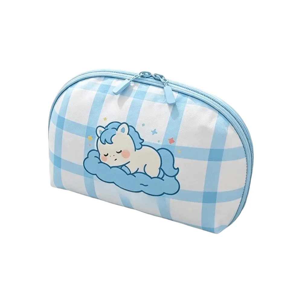 sac de rangement grande capacité pour sous-vêtements, sac de voyage pratique et étanche, sac de tri de vêtements léger au design dopamine