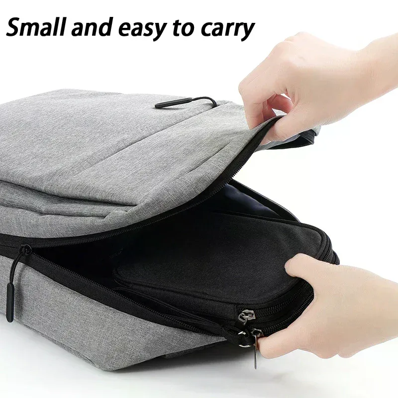 sac de rangement pour câbles usb, sac de rangement portable multifonctionnel pour chargeur et téléphone portable