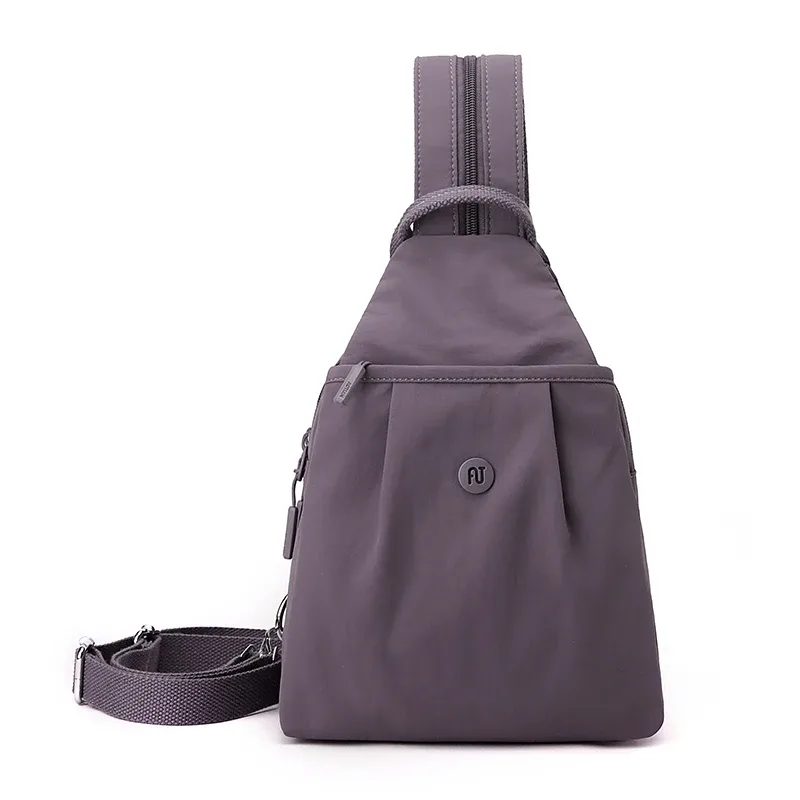 aotian sacs à dos imperméables multifonctionnels poitrine bandoulière sacs à bandoulière pour femmes adolescentes voyage sac de bouteille d'eau en nylon