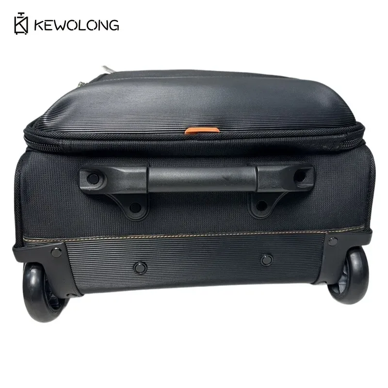 bagage à main d'affaires 18 pouces, valise professionnelle résistante à l'eau, sac de cabine léger pour les voyages d'affaires