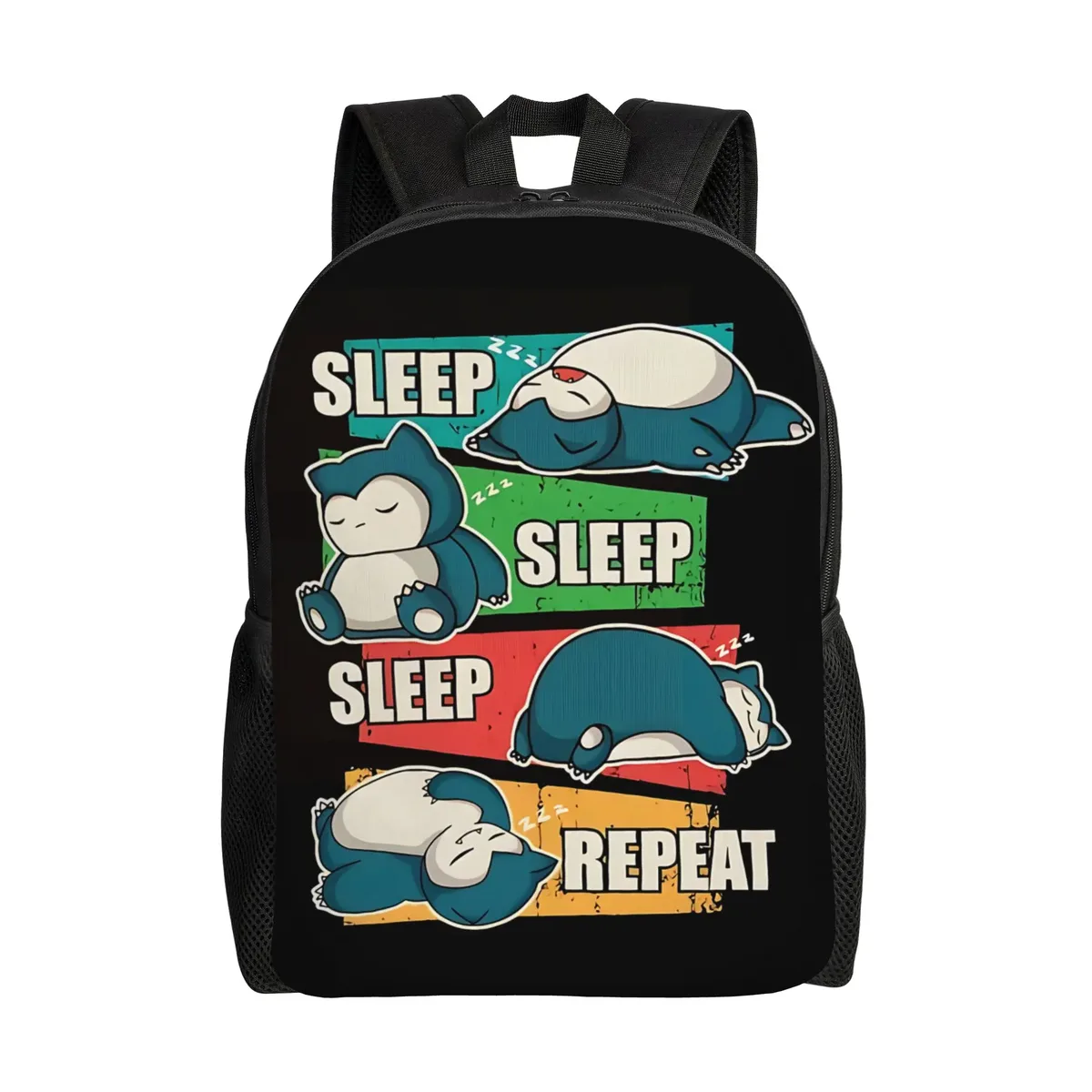 sacs à dos tendance, sac à dos pokemon, sac à dos de jour eevee eeveelution, mochila, sac à dos rétro lavable pour le travail et le bureau