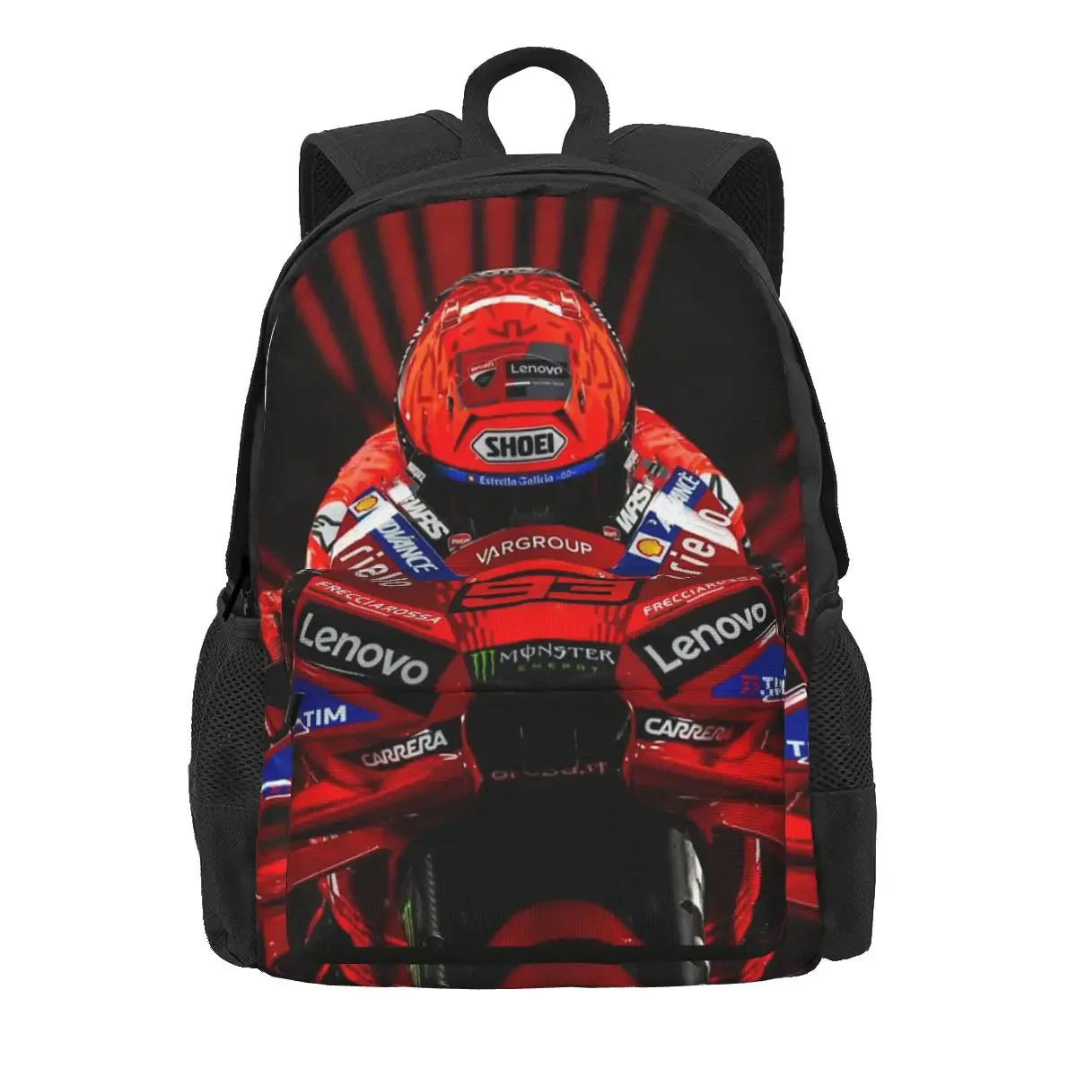 moto marc marqueze 93 sacs à dos garçons filles bookbag grande capacité étudiants sacs d'école ordinateur portable sac à dos sac à bandoulière