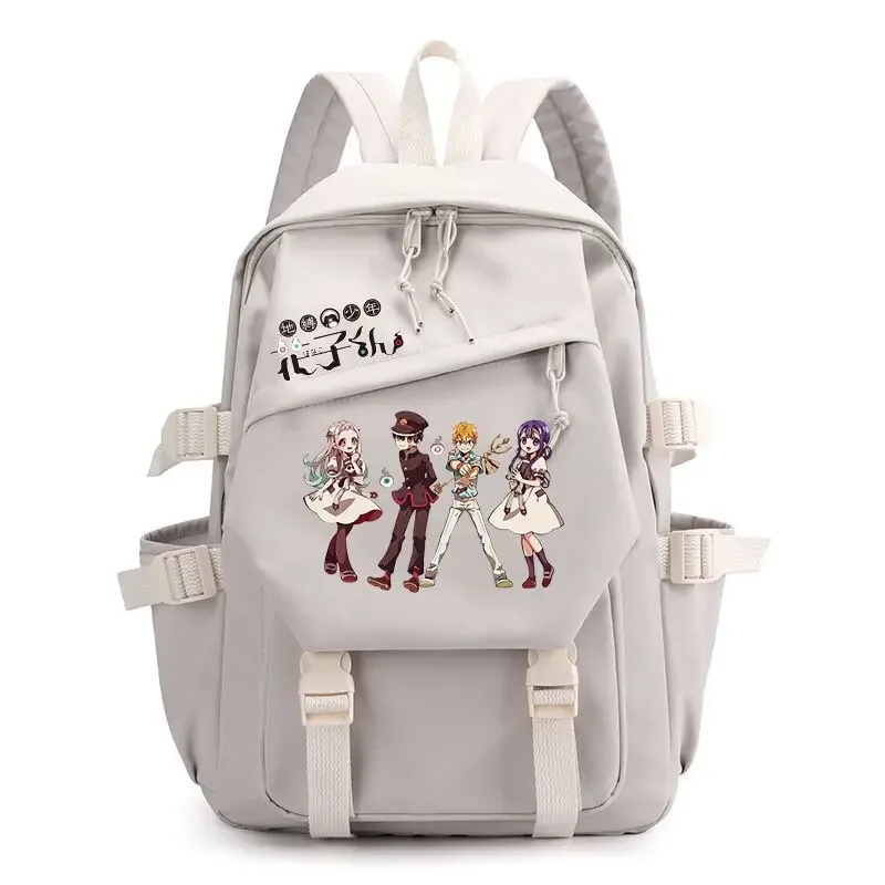 sac à dos hanako kun lié aux toilettes, sac d'école de dessin animé hanako yashiro nene minamoto kou, cartable de voyage pour étudiants de grande capacité
