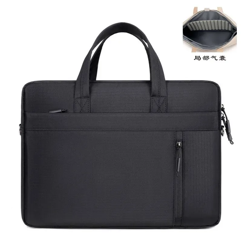 porte-documents pour ordinateur portable, nouveau modèle, 15.6 pouces, airbag, anti-collision, sac multifonctionnel pour ordinateur portable, matériau en tissu oxford